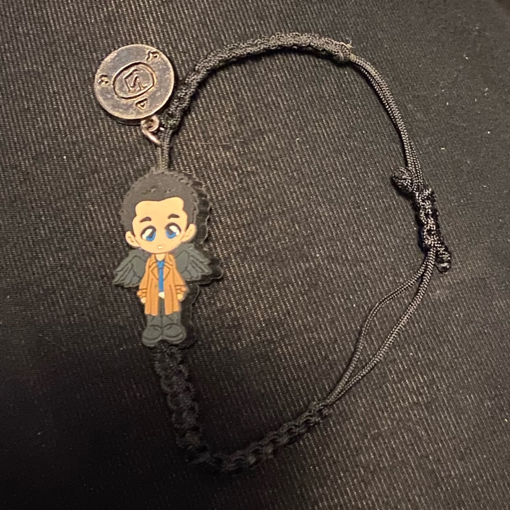 Supernatural Castiel Adjustable Rope Bracelet